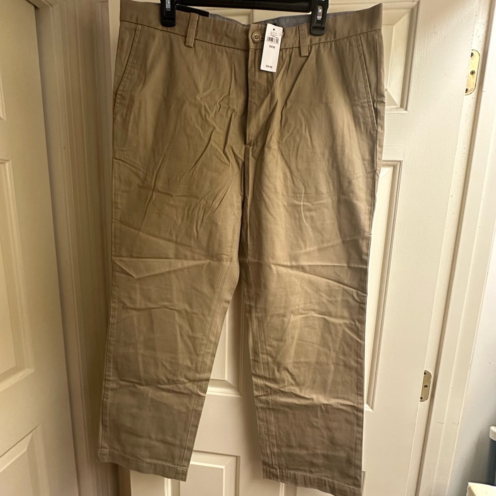Banana Republic Men's Khaki Chinos 36x30 NWT